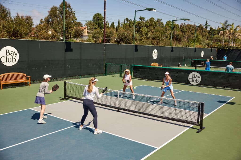 The Bay Club pickleball strategy